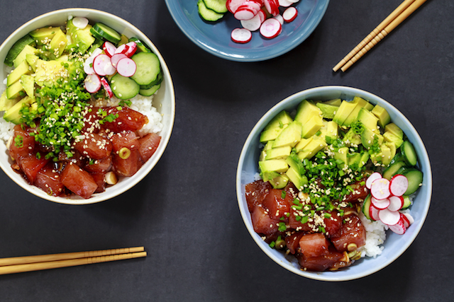 Image of Hawaii poke bowl