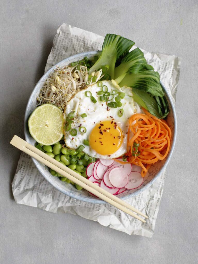 Image of a veggie bowl