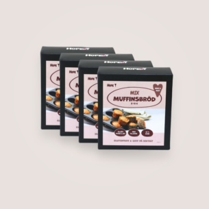 Hoper - glutenfri muffinsmix 4-pack